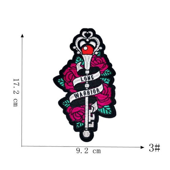 Complete 11 pc set of Sailor Moon Embroidered Patches NWOT - Picture 4 of 12